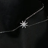 Starburst Pendant Tassel Necklace